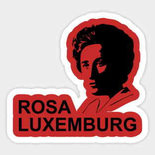 rosa luxemburg Sticker